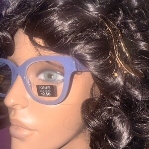 2 Pairs Oversized Readers with blue light filtering lenses +2.50